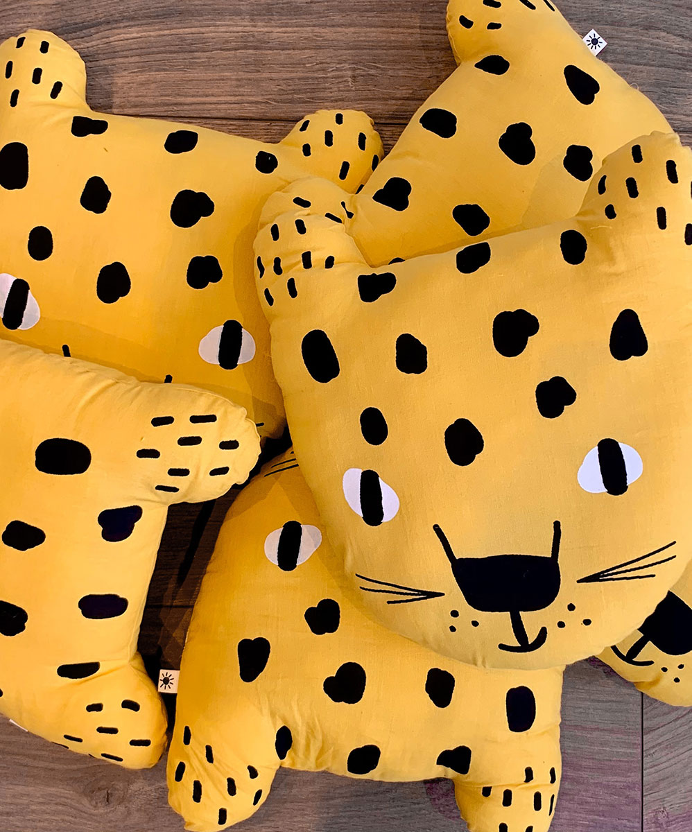 Little Leopards cushions